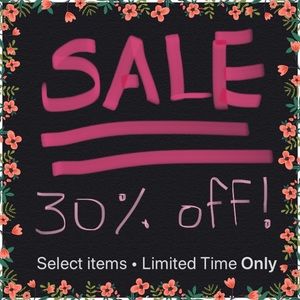 30% OFF SALE